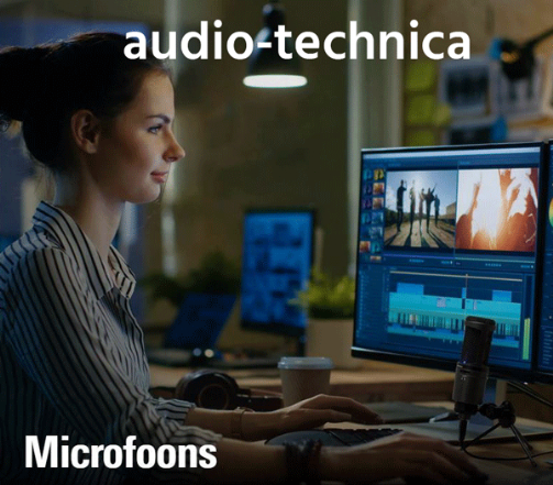 Audiotechnica microfoons
