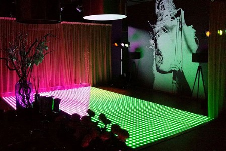 verlichte LED dansvloer dansvloer van ledverlichting