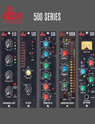 DBX 500 series dbx 500 serie randapparatuur
