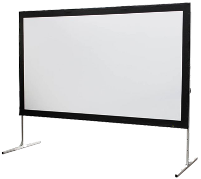 Spanscherm voor projectie projectiescherm